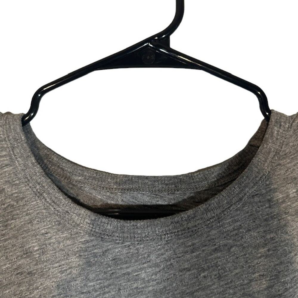 Madewell Gray Short Sleeve Scoop Neck Lightweight Casual T-Shirt Women Sz S - Picture 3 of 6